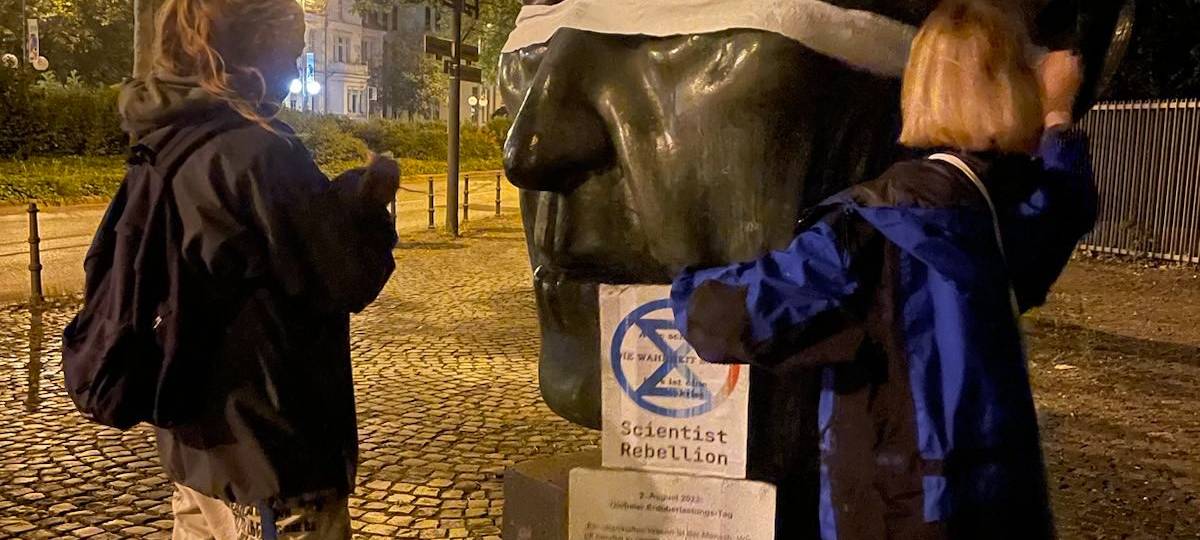 Klimaaktivisten in Bonn prangern "Blindheit der Politik" an