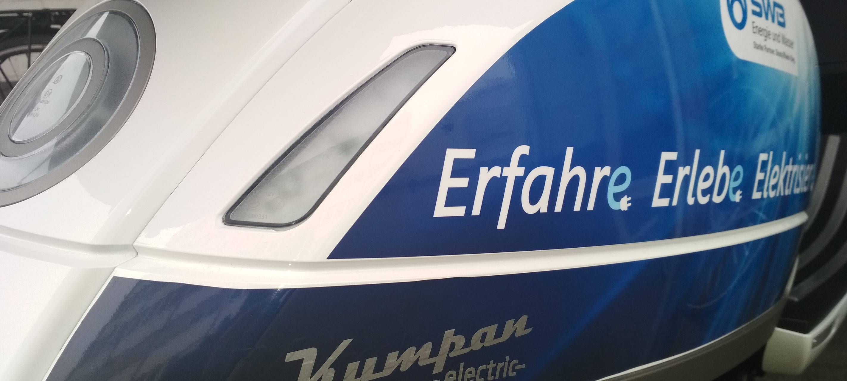Die SWB verleihen jetzt auch E-Roller
