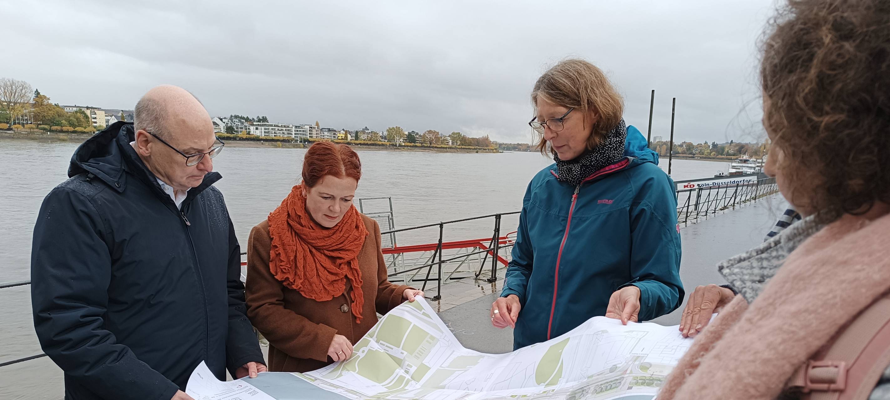 Umbaupläne der Stadt Bonn für das Rheinufer stehen