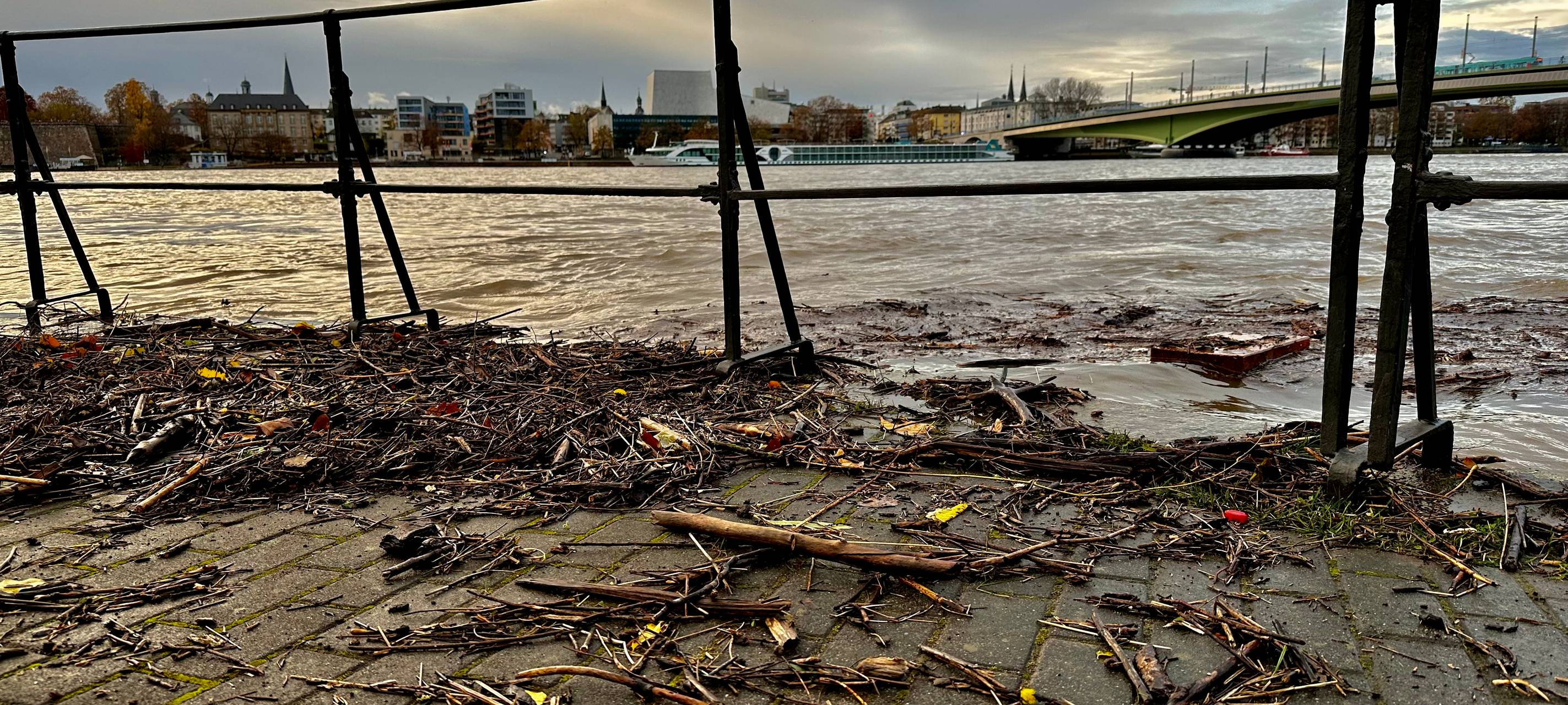 Hochwasser: Pegel in Bonn geht wieder zurück
