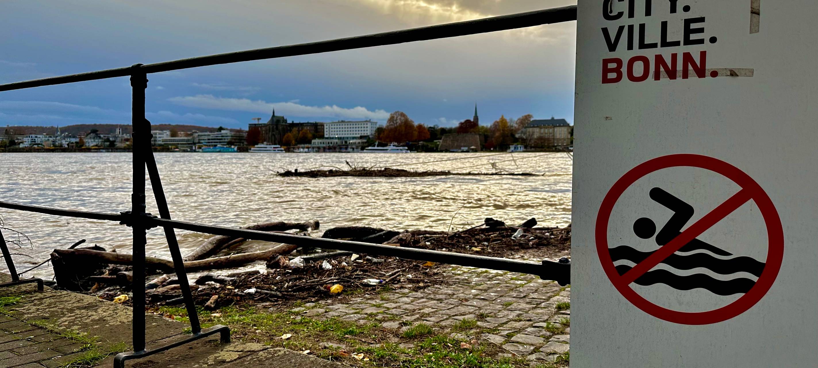 Warnung vor Dauerregen im Rhein-Sieg-Kreis verlängert