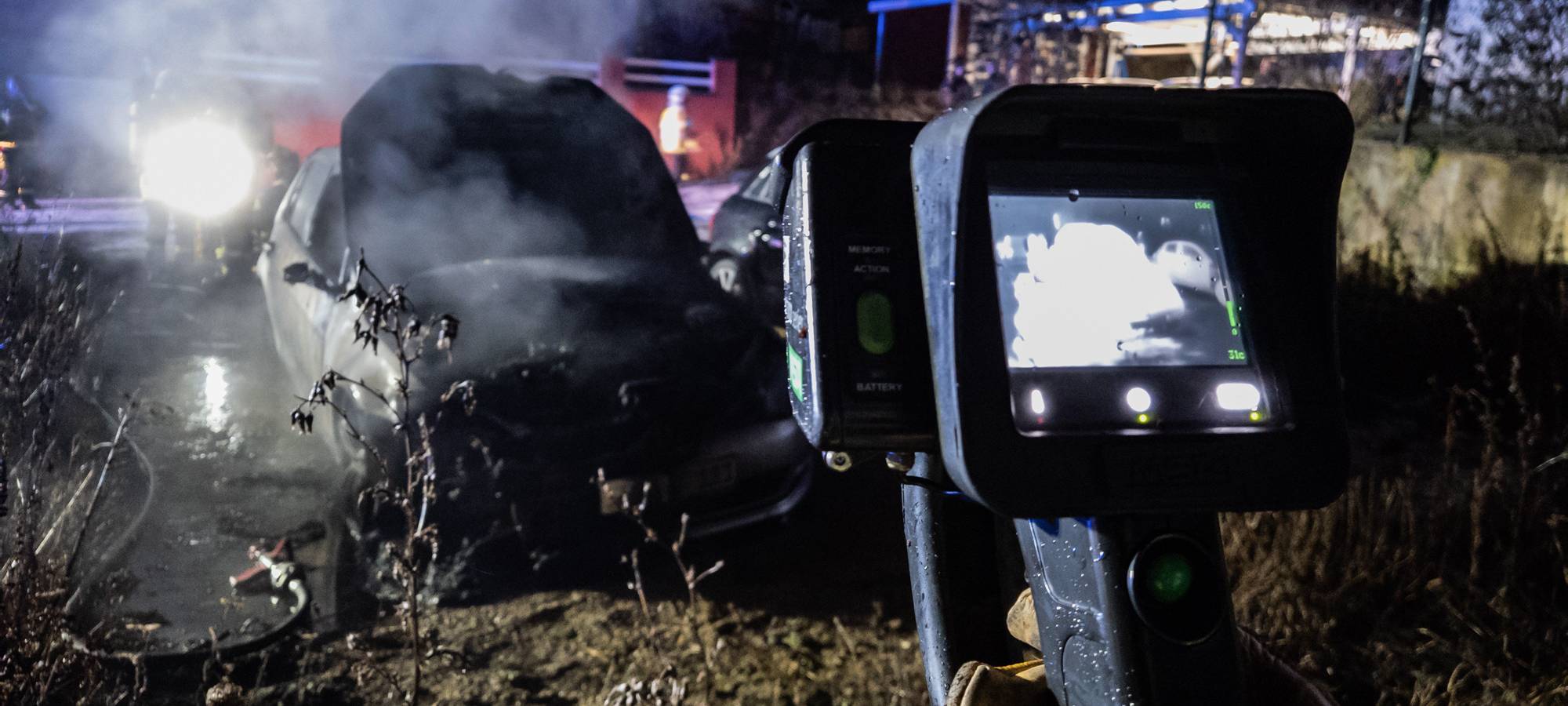 Auto brennt in Wachtberg-Berkum aus