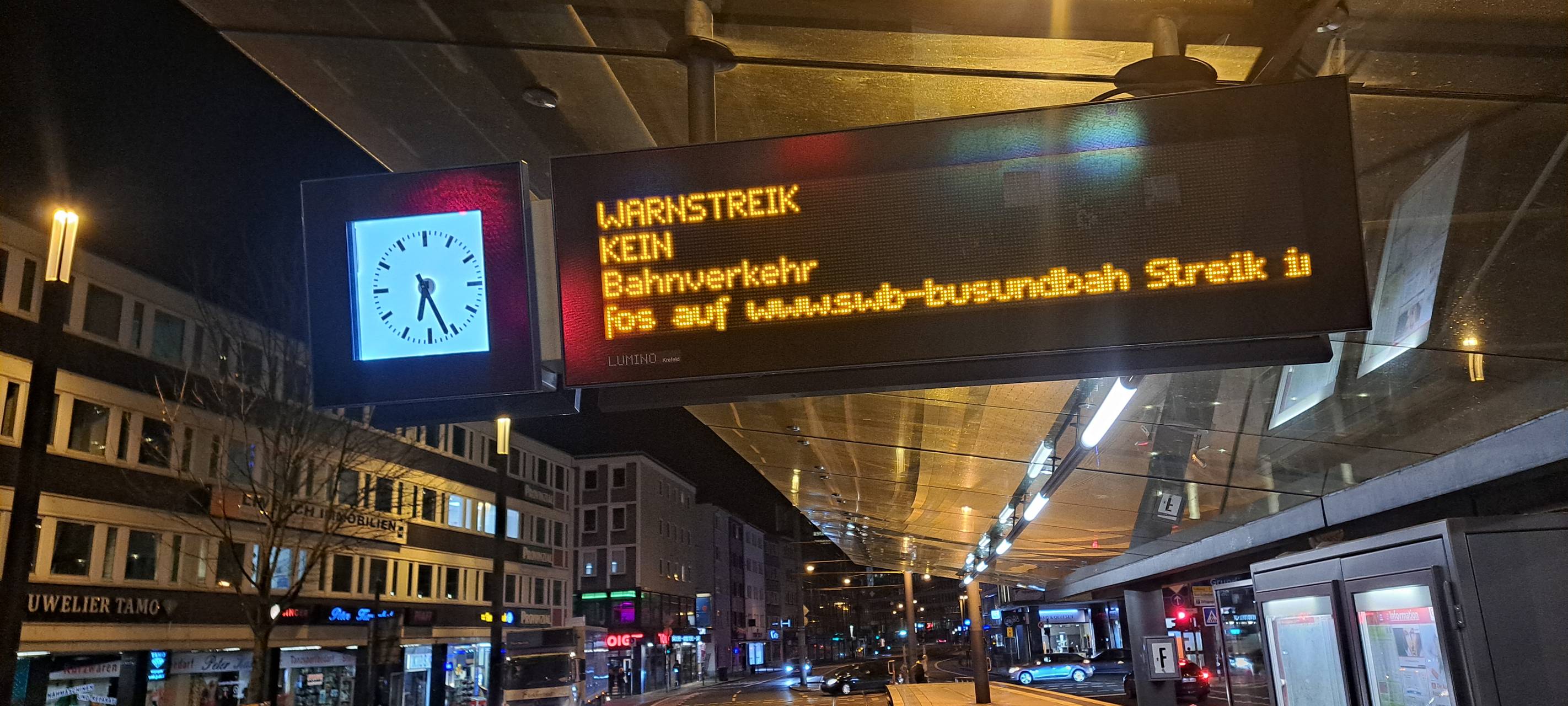 Zweiter Streiktag im ÖPNV: wieder bei SWB und KVB