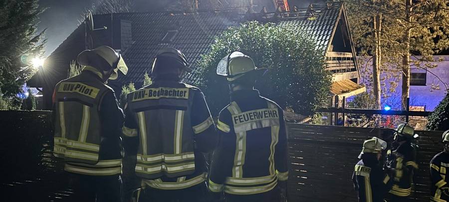 Bad Honnef-Aegidienberg: Feuerwehr wieder im Einsatz