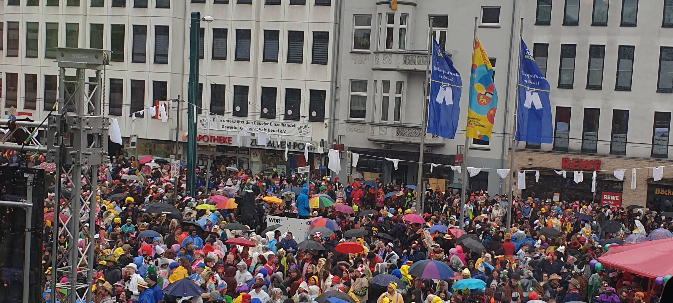 Update: Einige Vorfälle rund um Weiberfastnacht