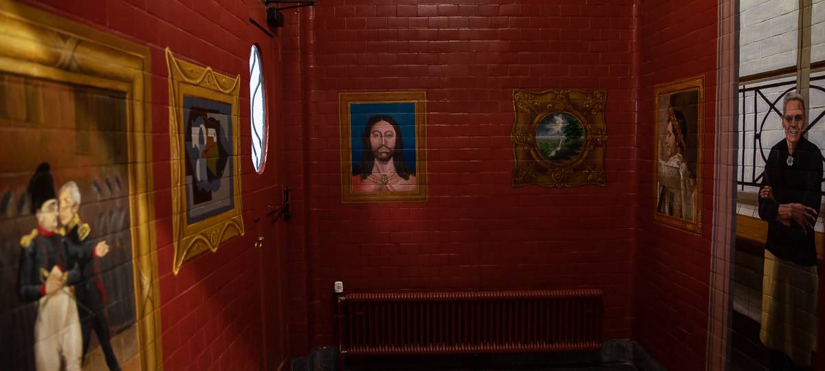 Die künstlerischen Toiletten in Rolandseck