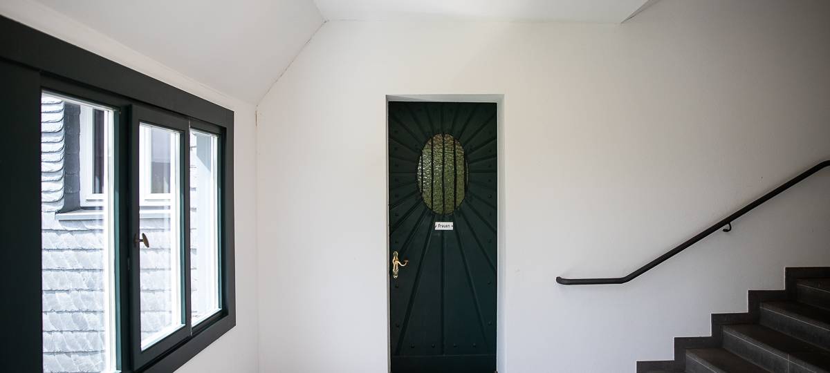 Die künstlerischen Toiletten in Rolandseck
