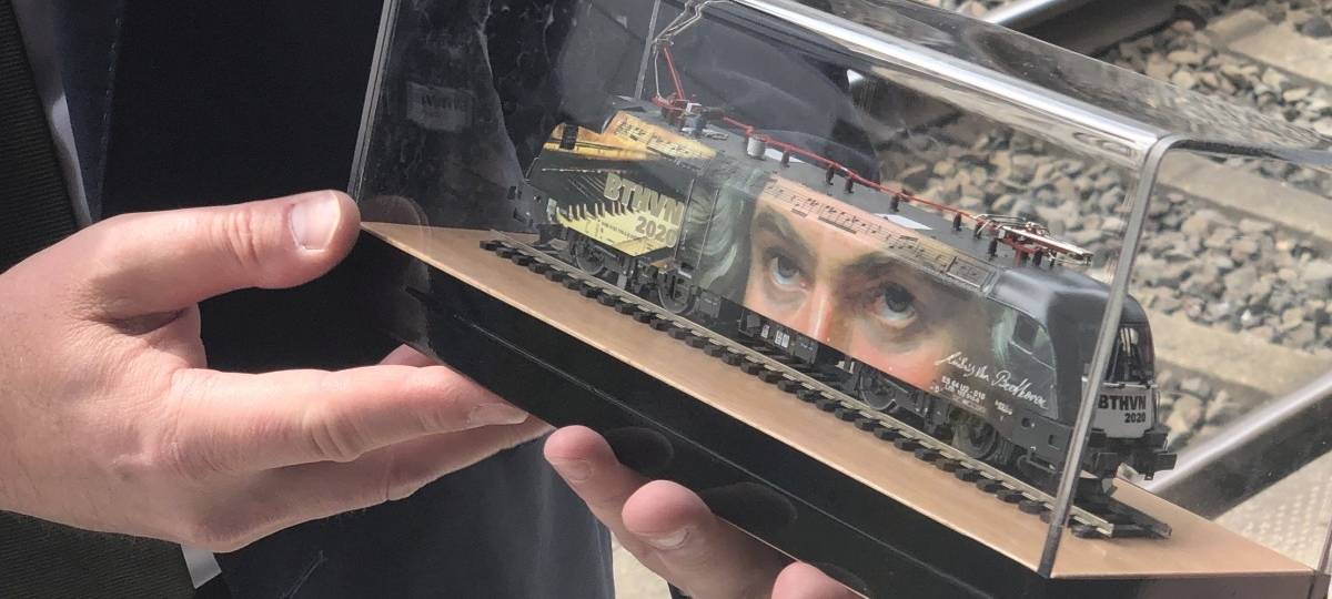 Neue Beethoven-Lokomotive ab heute unterwegs