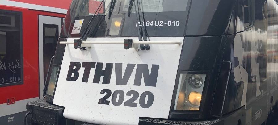 Neue Beethoven-Lokomotive ab heute unterwegs