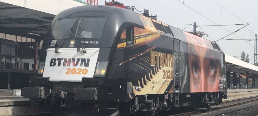Neue Beethoven-Lokomotive ab heute unterwegs
