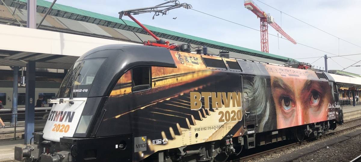 Neue Beethoven-Lokomotive ab heute unterwegs