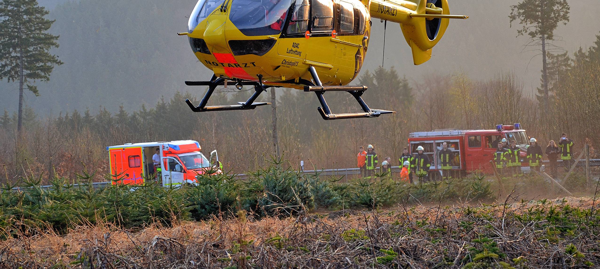 Schwerverletzte bei Unfall zwischen Siegburg und Lohmar