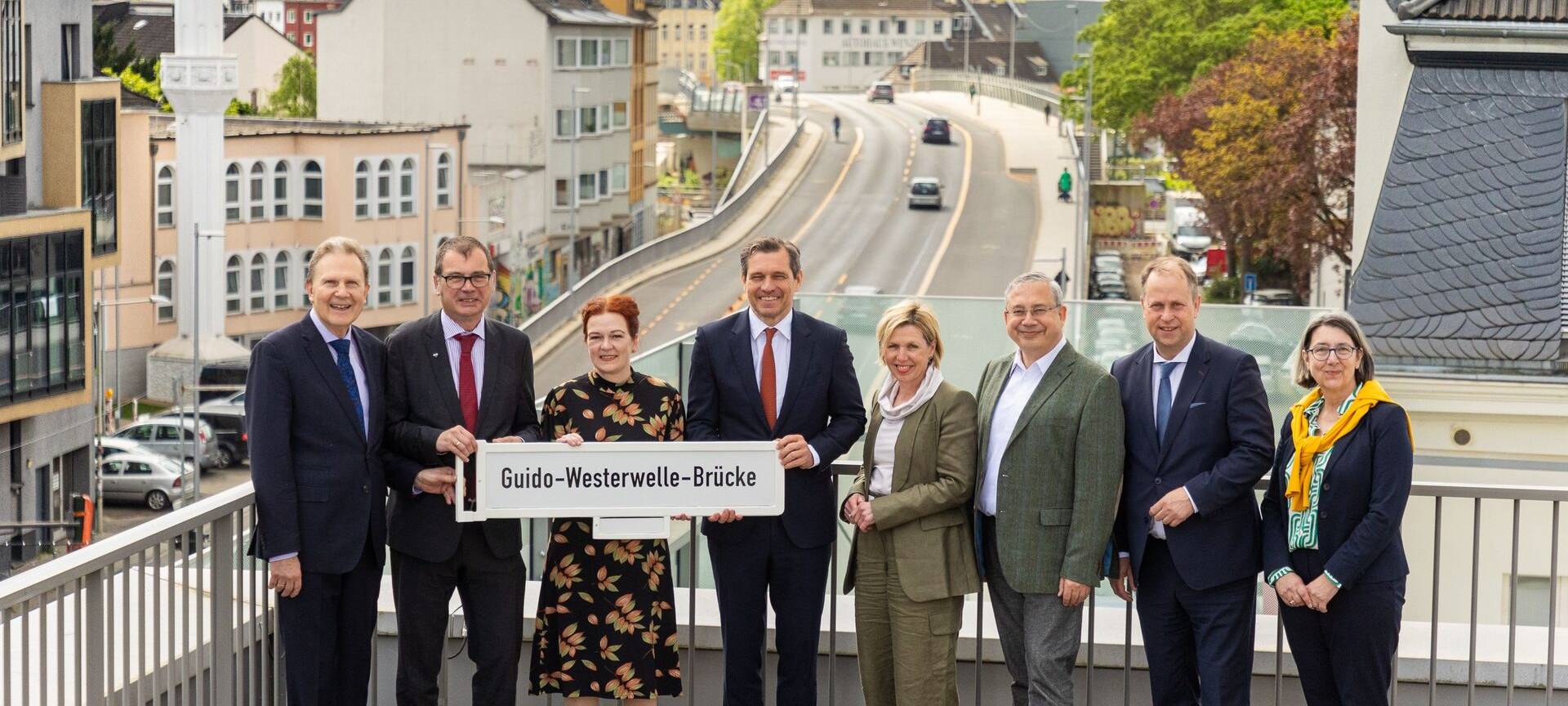 Bonn hat jetzt die "Guido Westerwelle-Brücke"