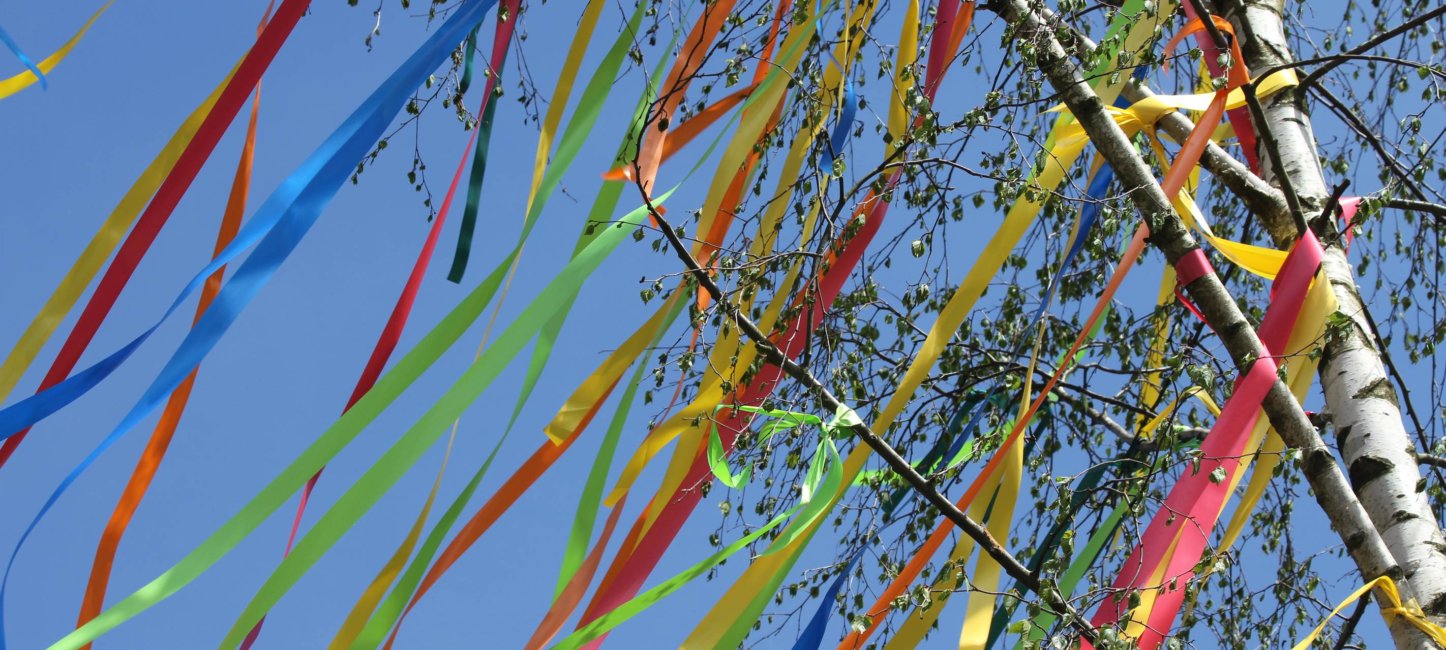geschmückter Maibaum