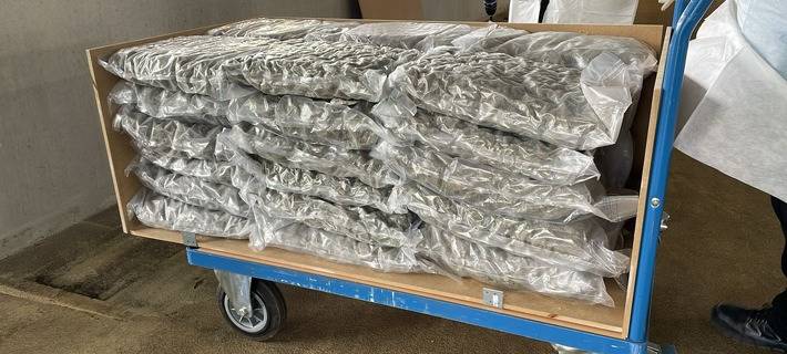 Troisdorf: 92 Kilo Marihuana in Weinkisten gefunden