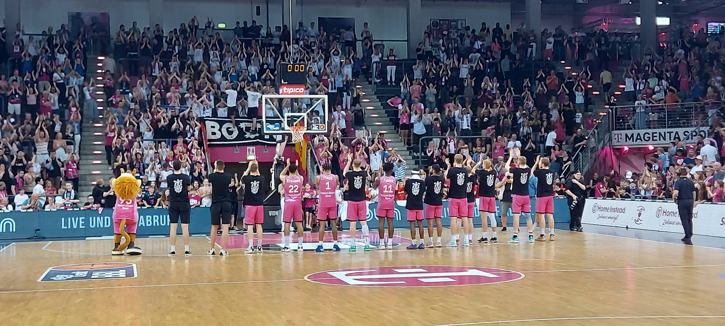 Baskets gewinnen gegen Ludwigsburg