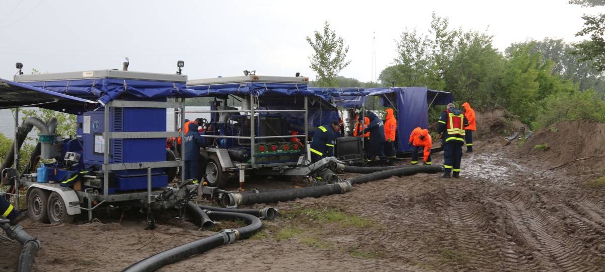 Bonner THW hilft in Unwetterregionen