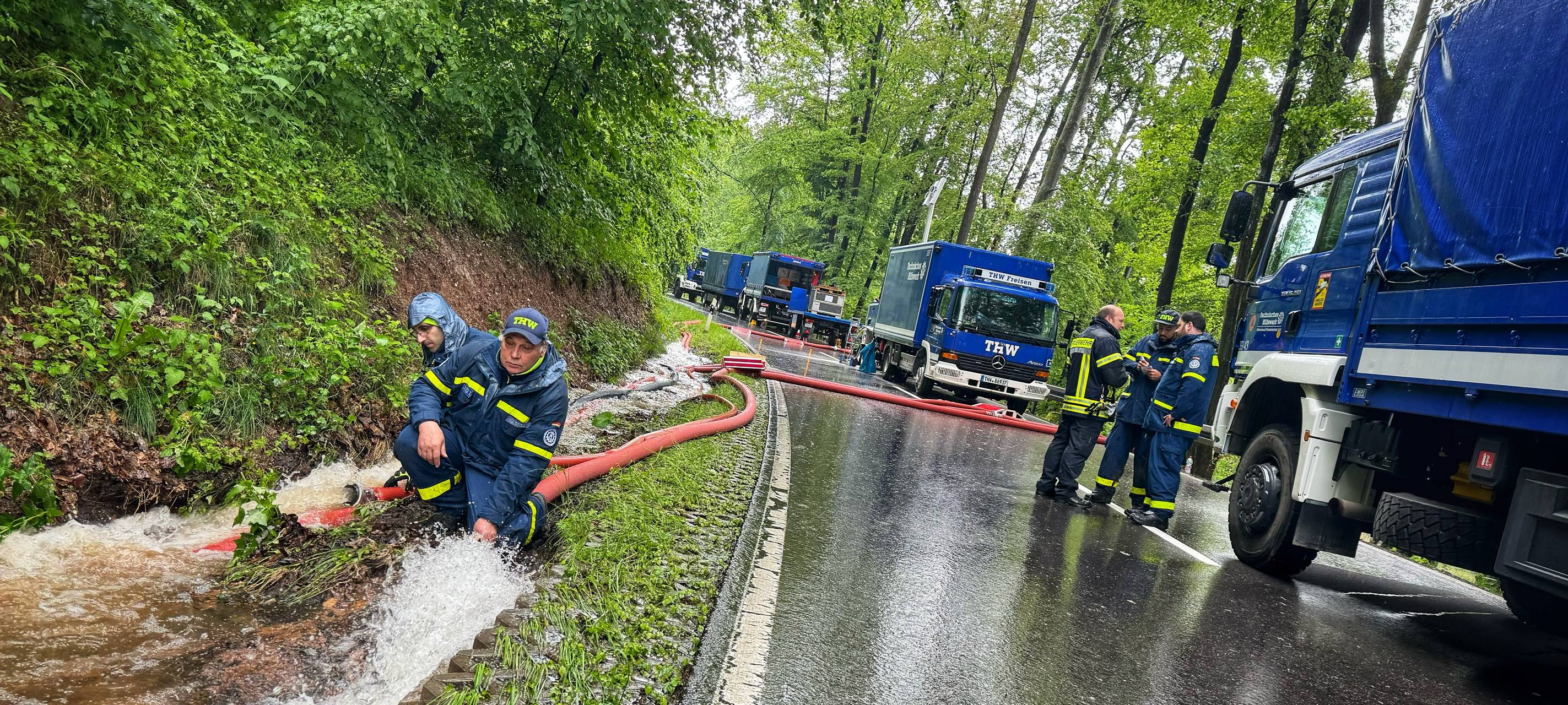 RBRS-Land hilft nach Hochwasser im Saarland