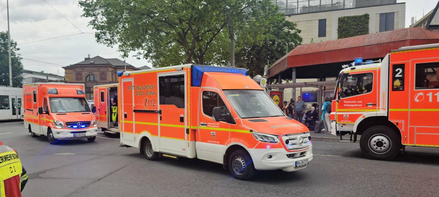Bonn: Reizgas im Zug - Passagiere mit Atemproblemen
