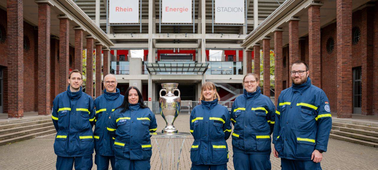 Bonn: THW-Helfer auch bei der Fußball-EM im Einsatz