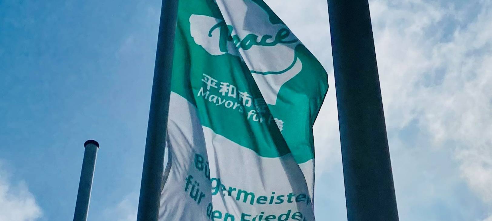 Mayors for Peace hissen die Flaggen in Bonn und dem Kreis
