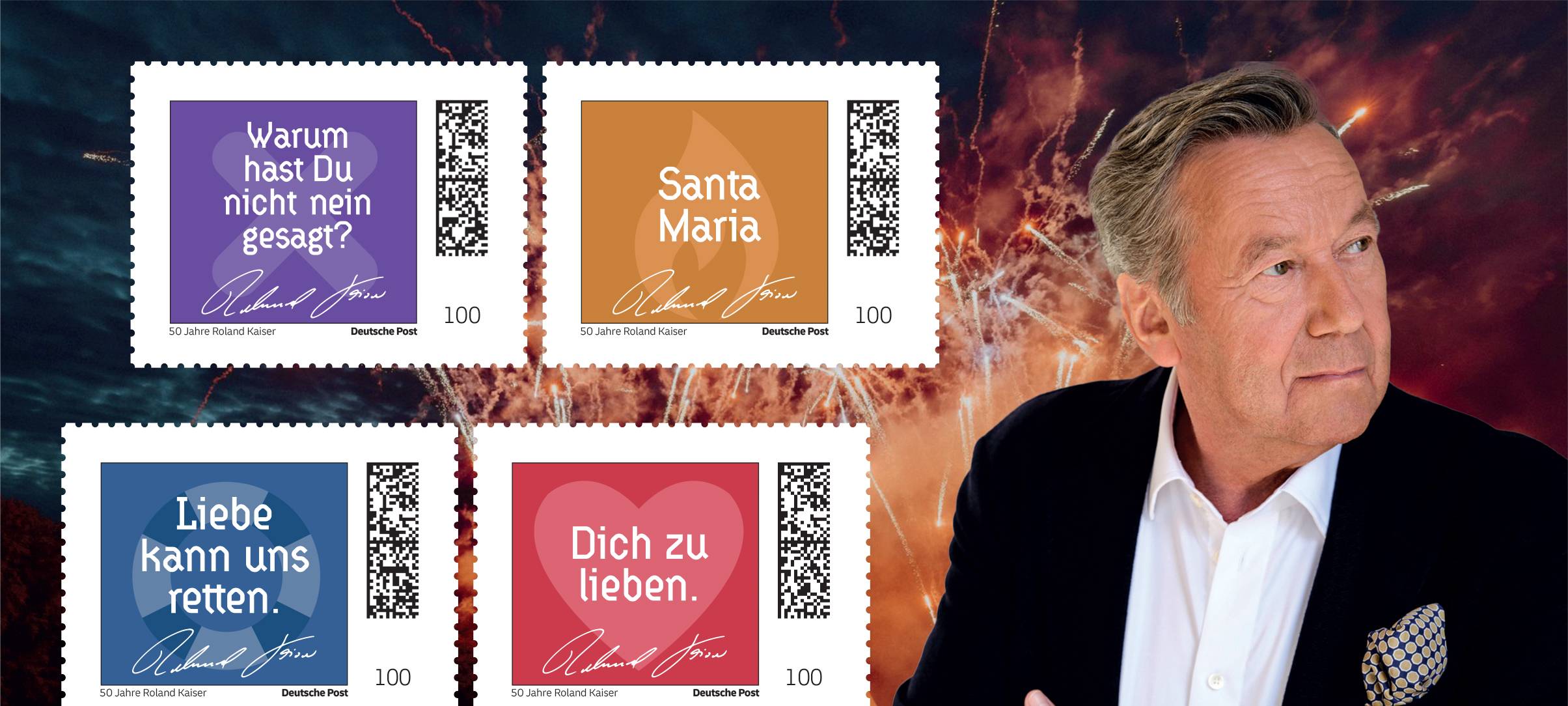 Roland Kaiser bekommt eigene Sonderbriefmarke