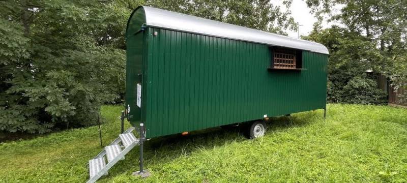 Siegburg: Bauwagen für Tauben
