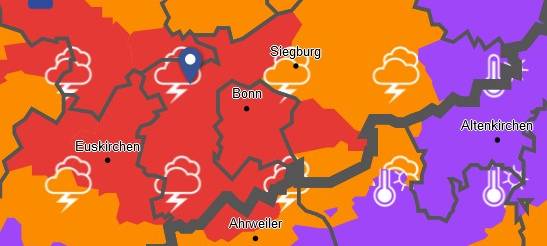 Der heißeste Tag des Jahres - Hitze und Unwetter