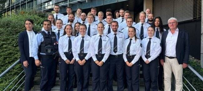 Rhein-Sieg-Kreis: 31 neue Polizistinnen und Polizisten