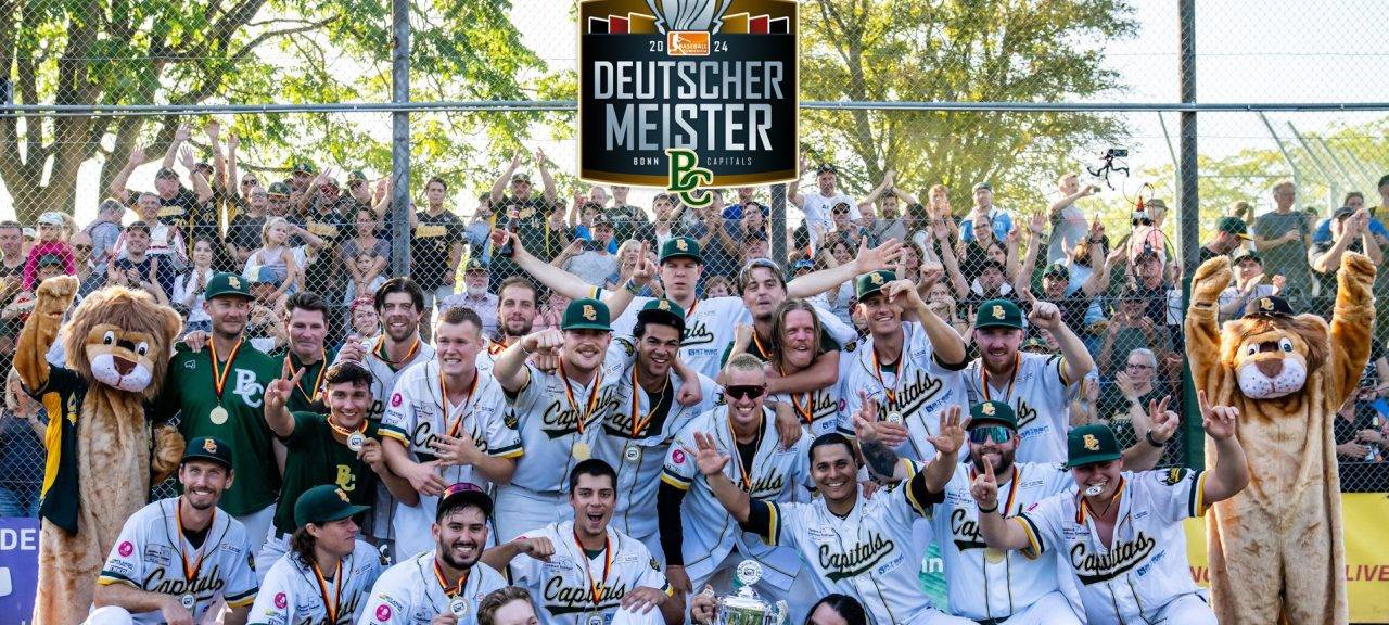 Bonn Capitals sind deutscher Meister im Baseball!