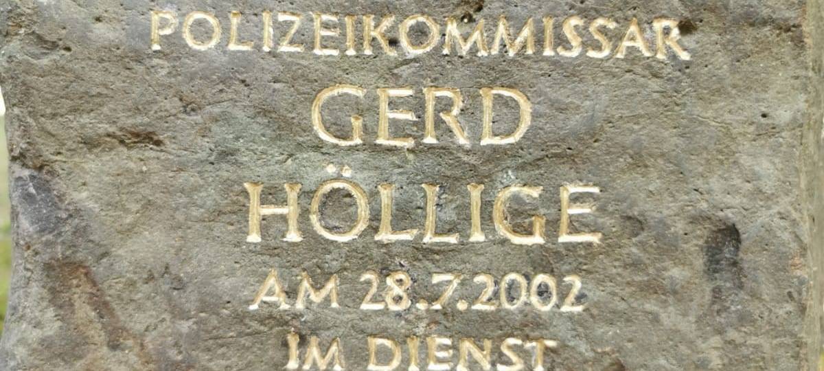 Im Dienst erschossen - Weg wird nach Gerd Höllige benannt