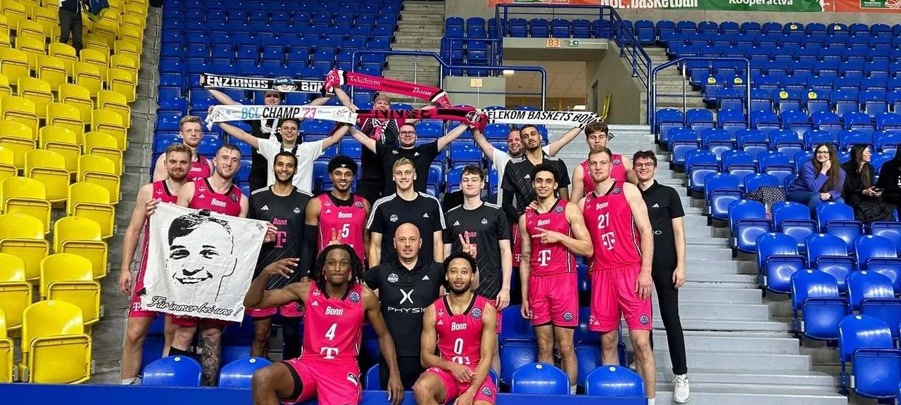 Bonner Baskets holen Auswärtssieg in der Champions League
