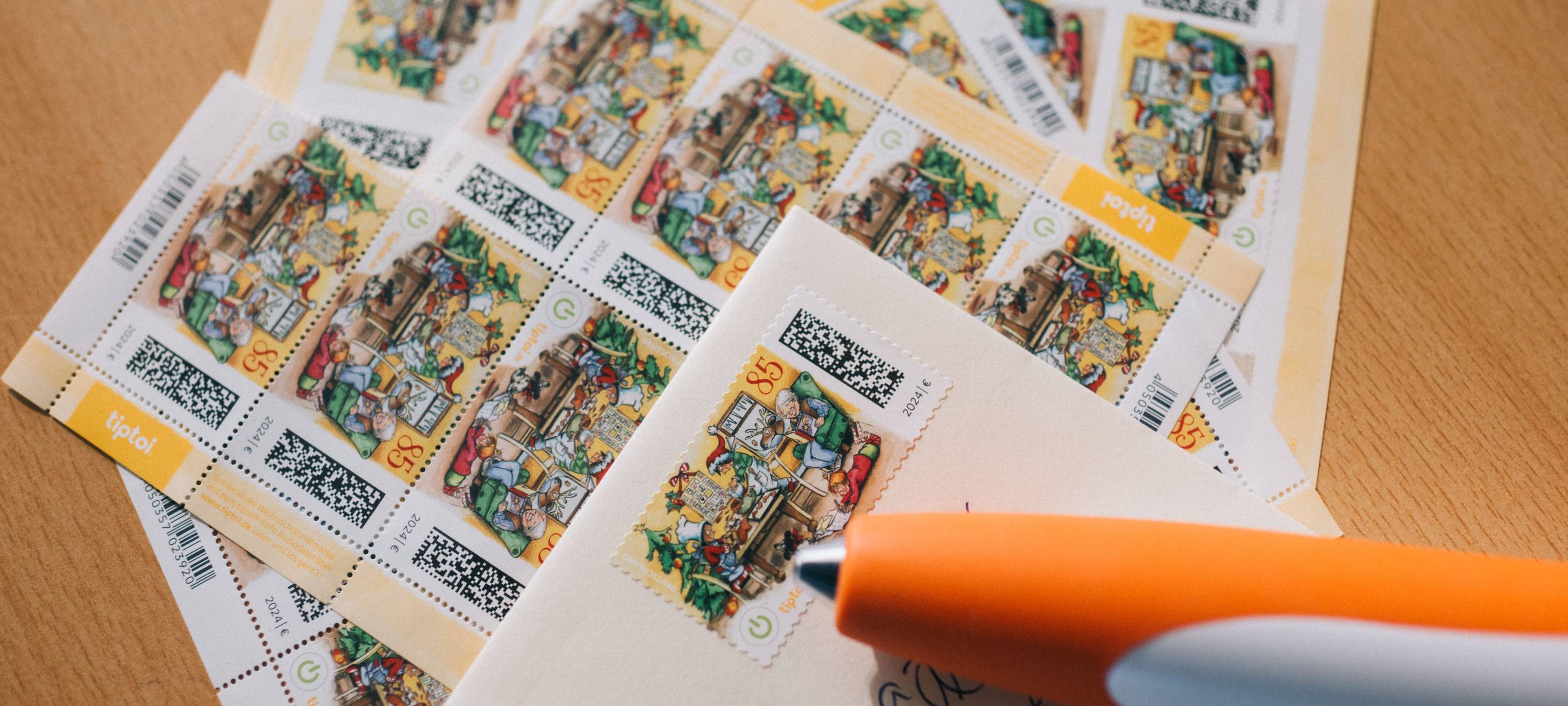 Post bringt erste singende und sprechende Briefmarke raus