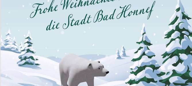 "Erweiterte Realität": Bad Honnefer City als Schneelandschaft