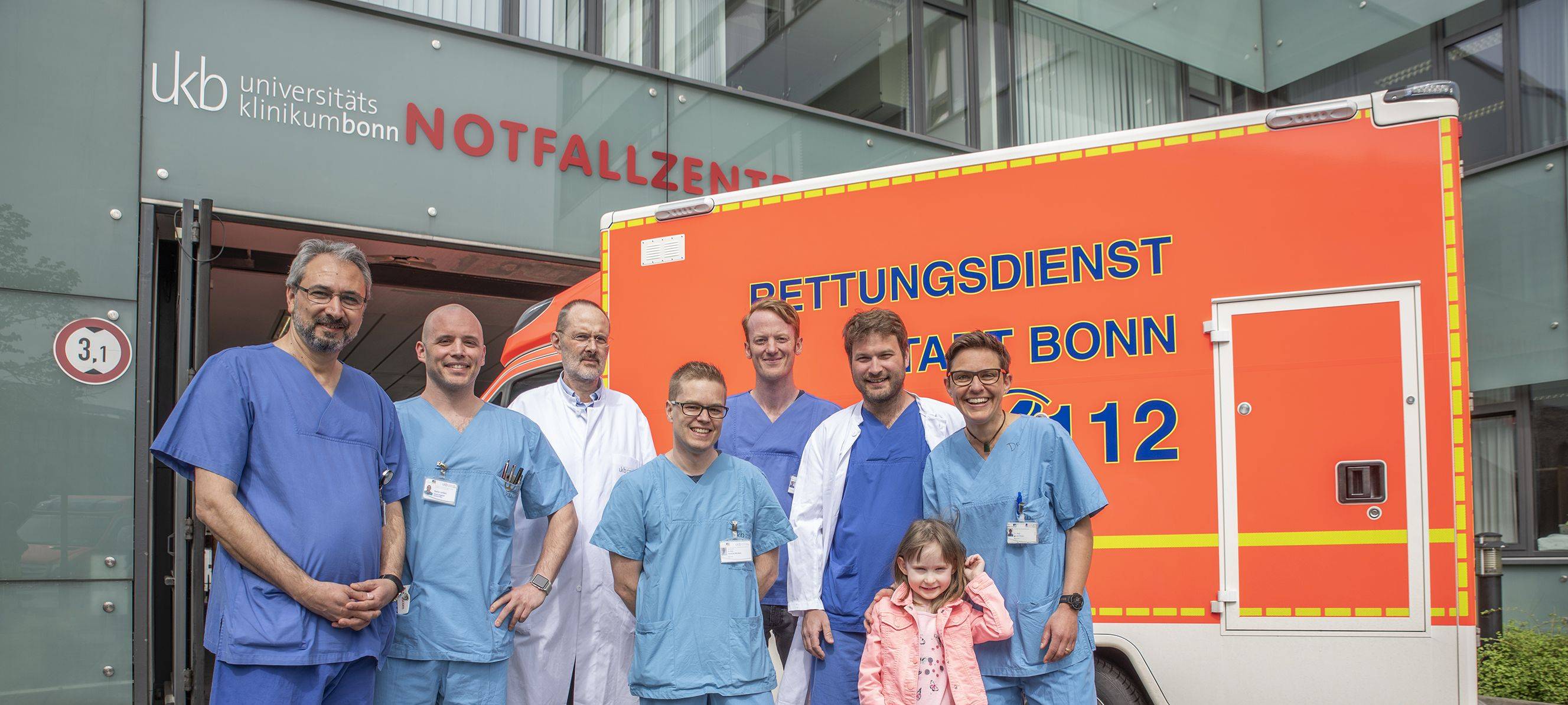 Fünfjähriges Mädchen gerettet