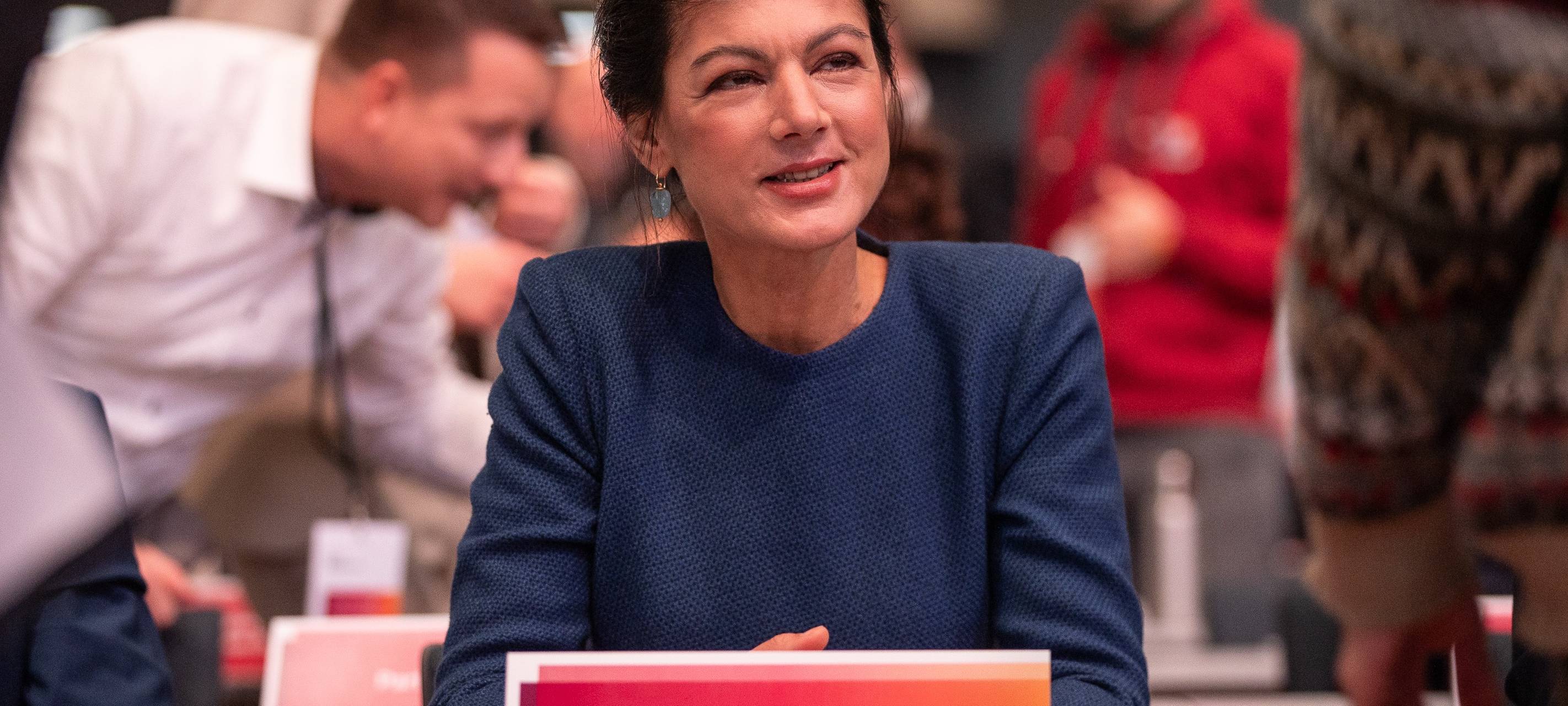 Bonner WCCB: BSW feiert Kanzlerkandidatin Wagenknecht