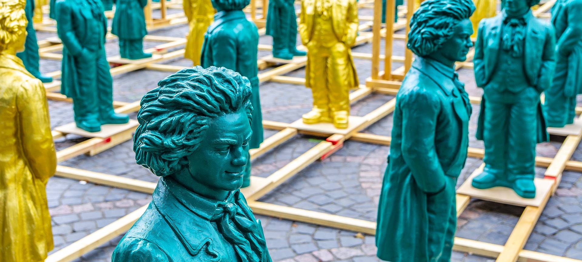 Beethoven-Figur geklaut
