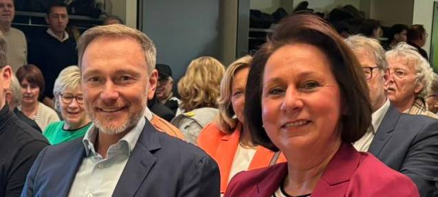 "AfD kleinmachen": Christian Lindner zum Wahlkampf in Siegburg