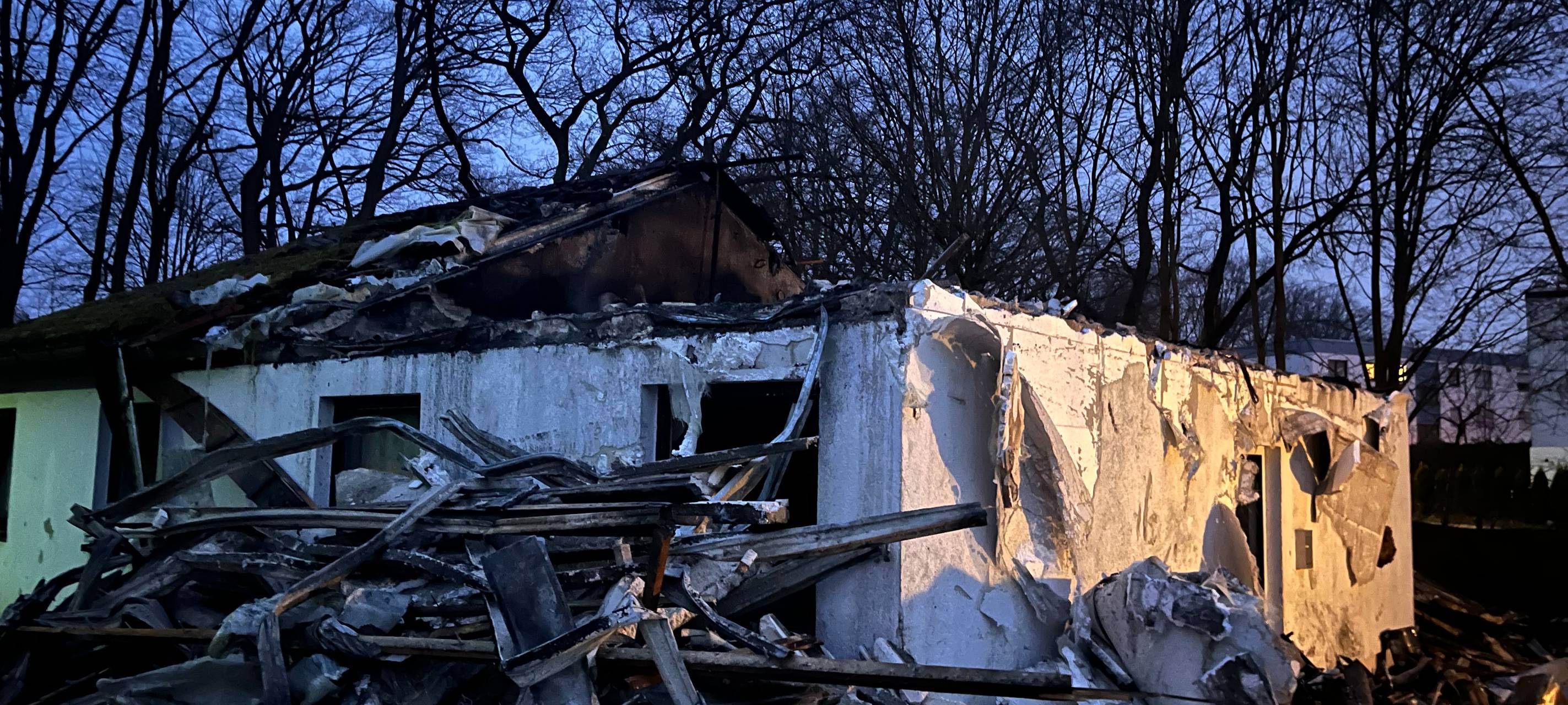 Großeinsatz in Sankt Augustin: Haus völlig ausgebrannt