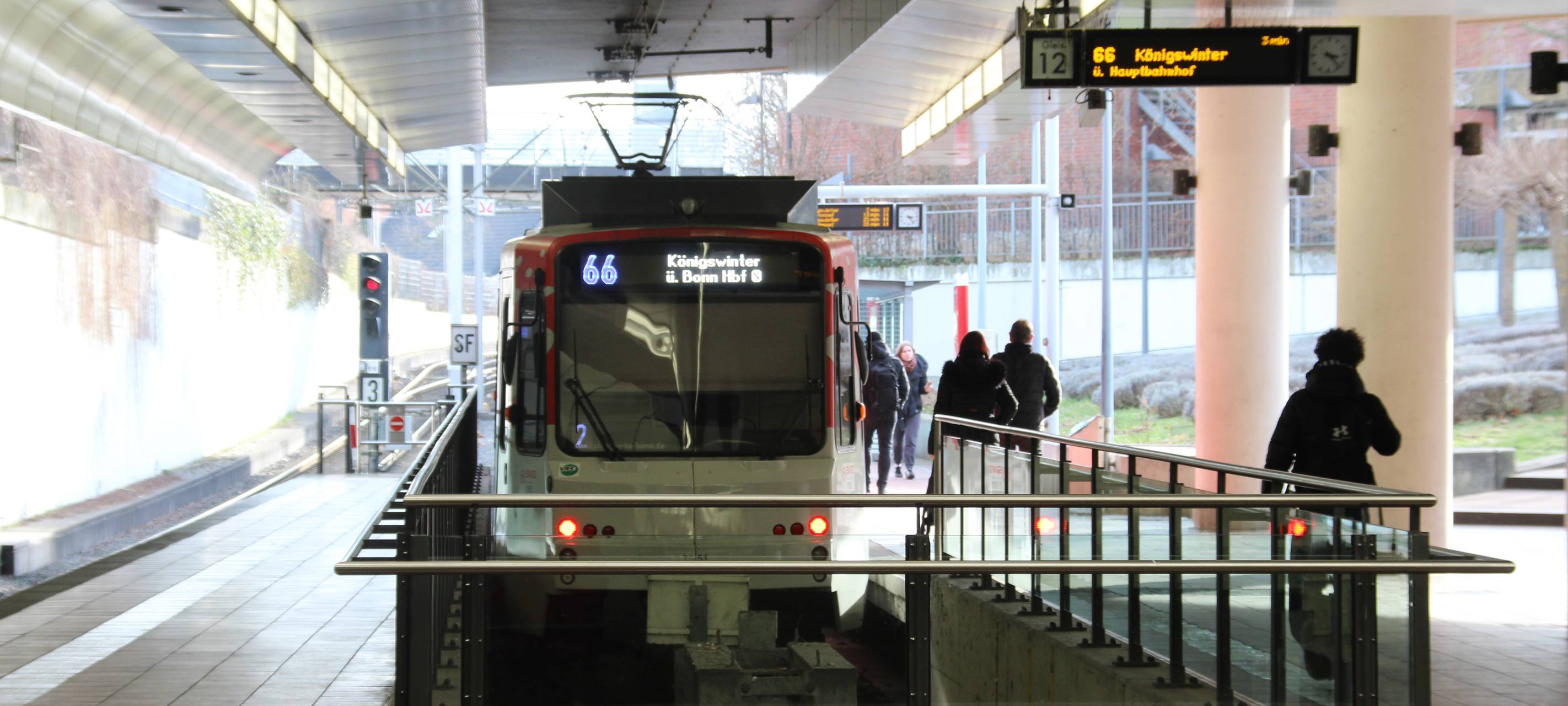 Linie 66: Busse statt Bahnen bis Mitte Juni