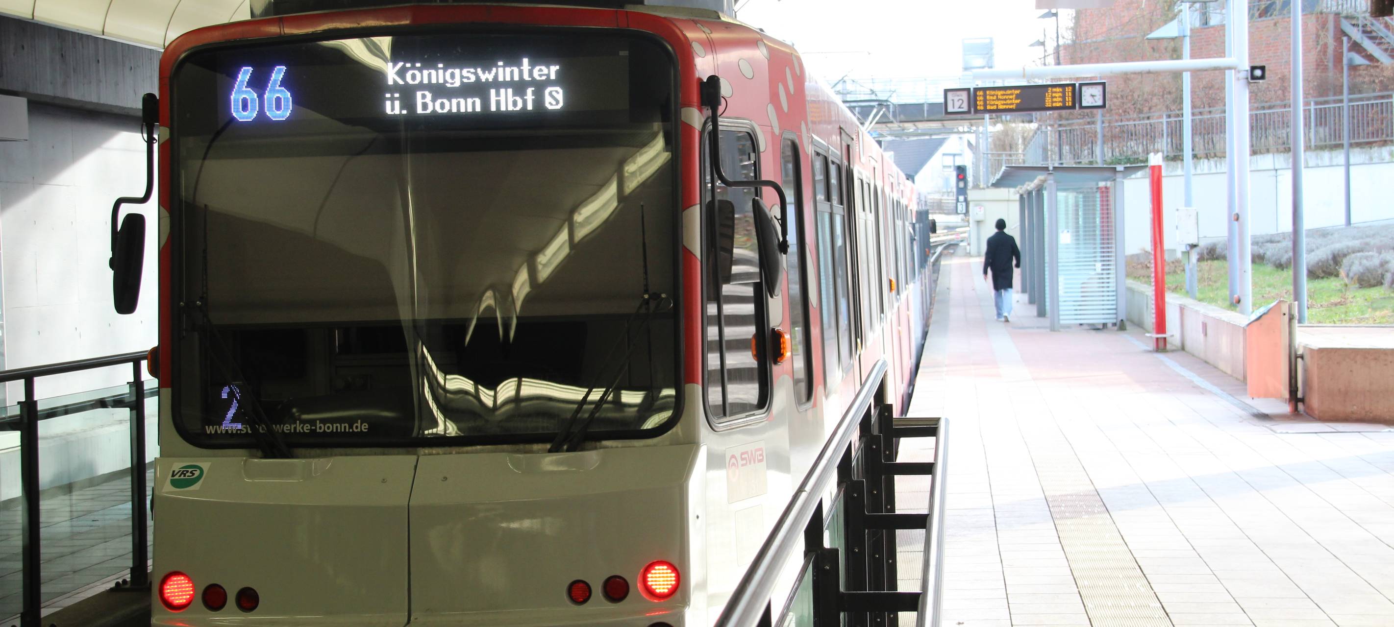 Linie 66: fährt wieder bis Sankt Augustin-Zentrum