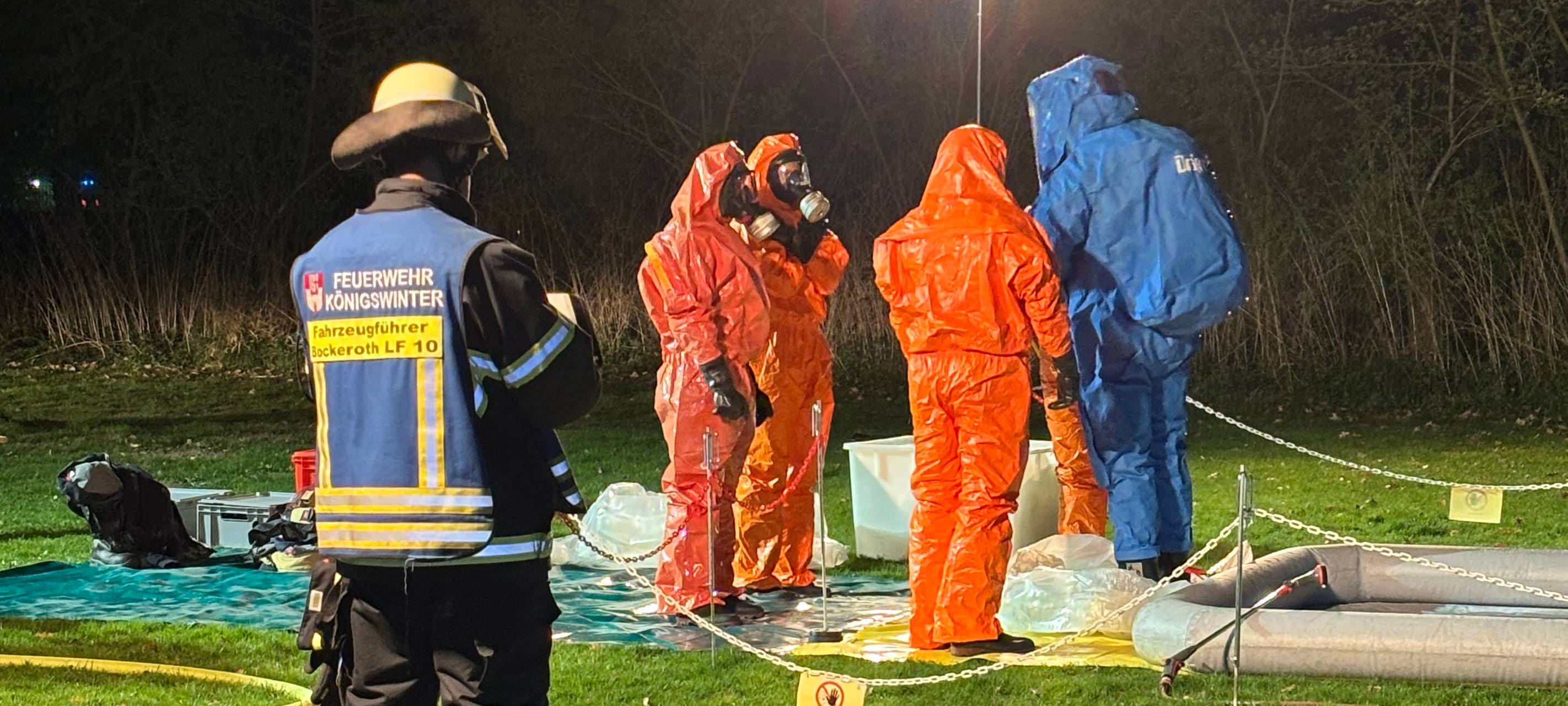 Chlorgas tritt in Freibad auf Insel Grafenwerth aus