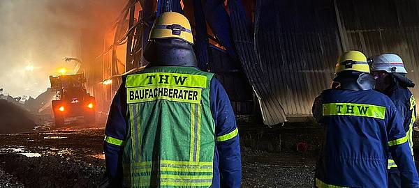 Swisttal-Ollheim: THW und Feuerwehr weiterhin im Einsatz