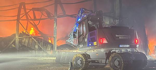 Swisttal-Ollheim: THW und Feuerwehr weiterhin im Einsatz