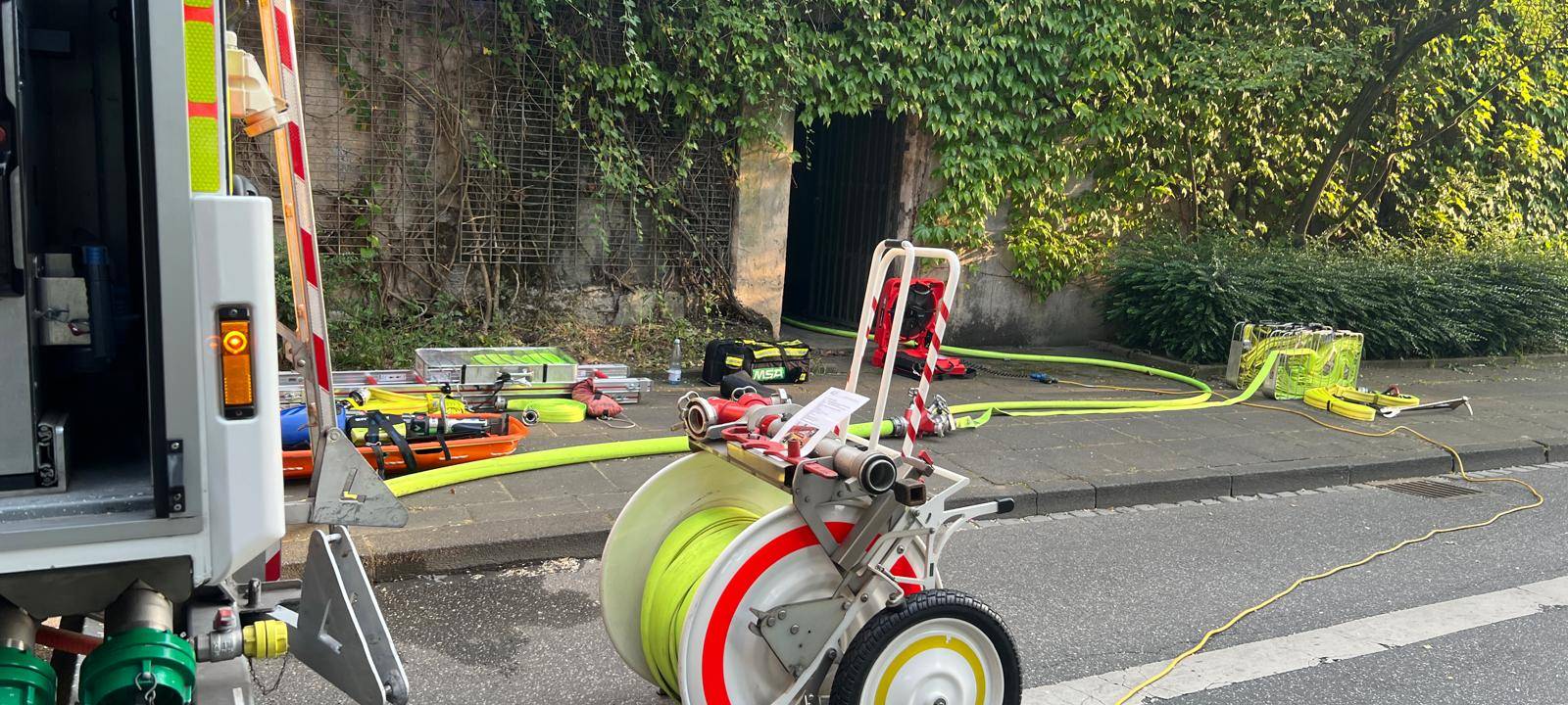 Bonn: Gefährlicher Einsatz für die Feuerwehr in einem Bunker
