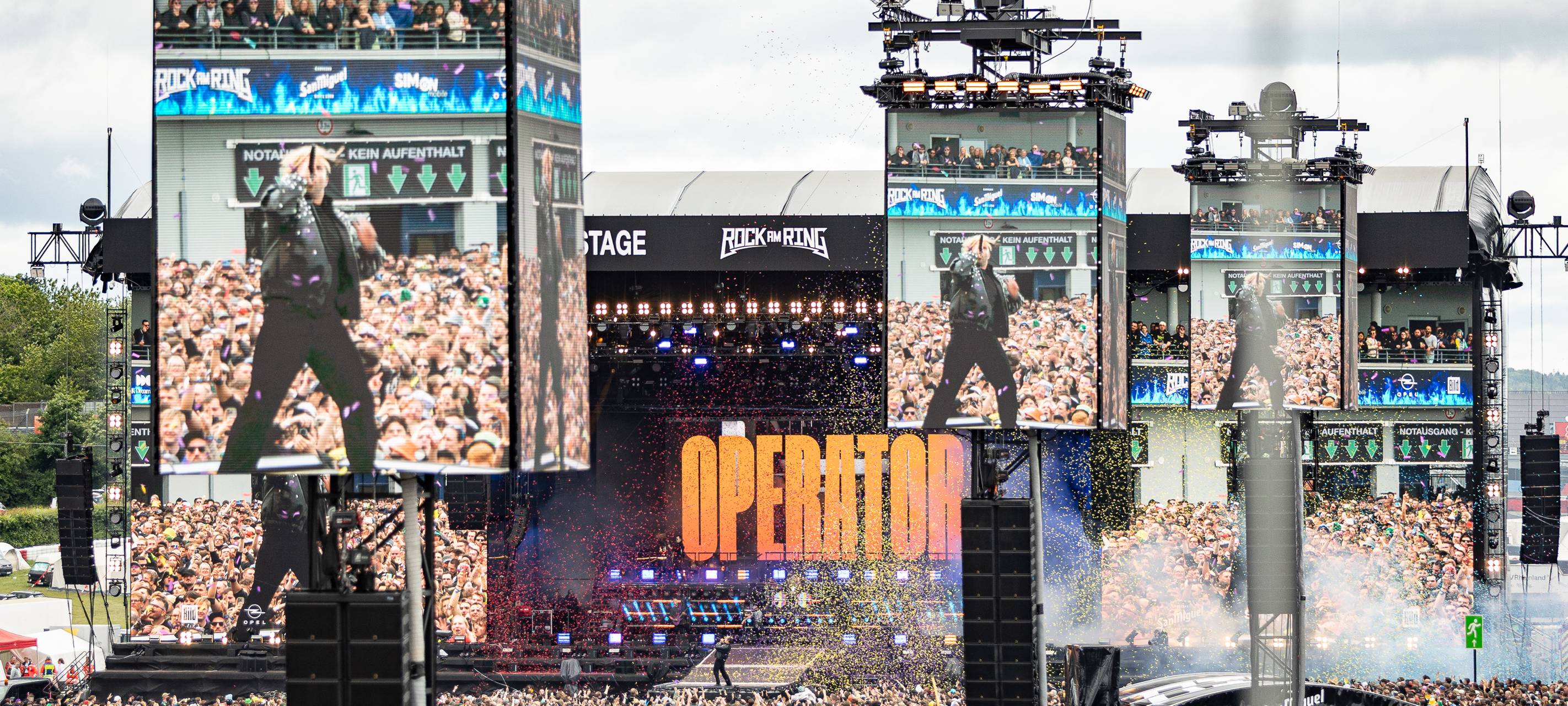 90.000 Fans feiern 40. Geburtstag von Rock am Ring