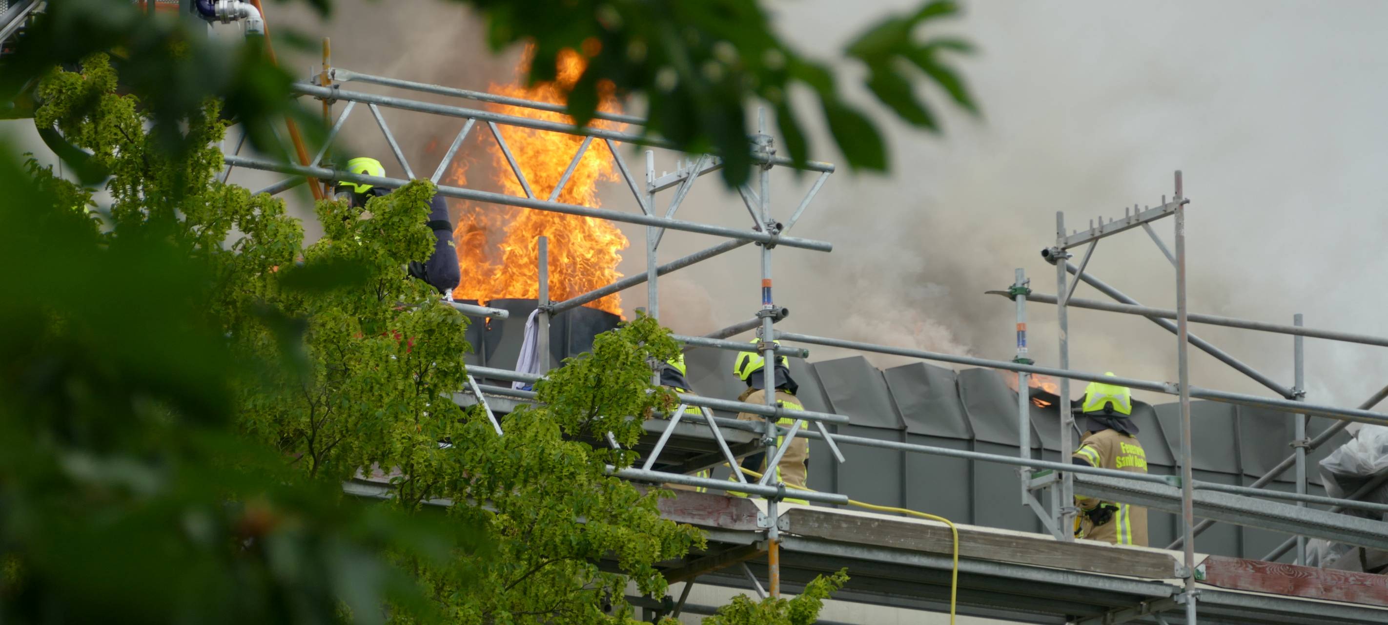 Großeinsatz der Feuerwehr in Sankt Augustin-Hangelar vorbei