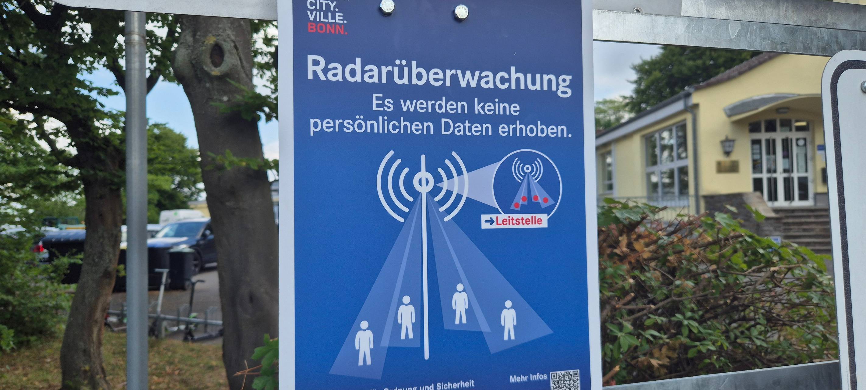 Mit Radarsystem gegen Vandalismus an Bonner Schulen