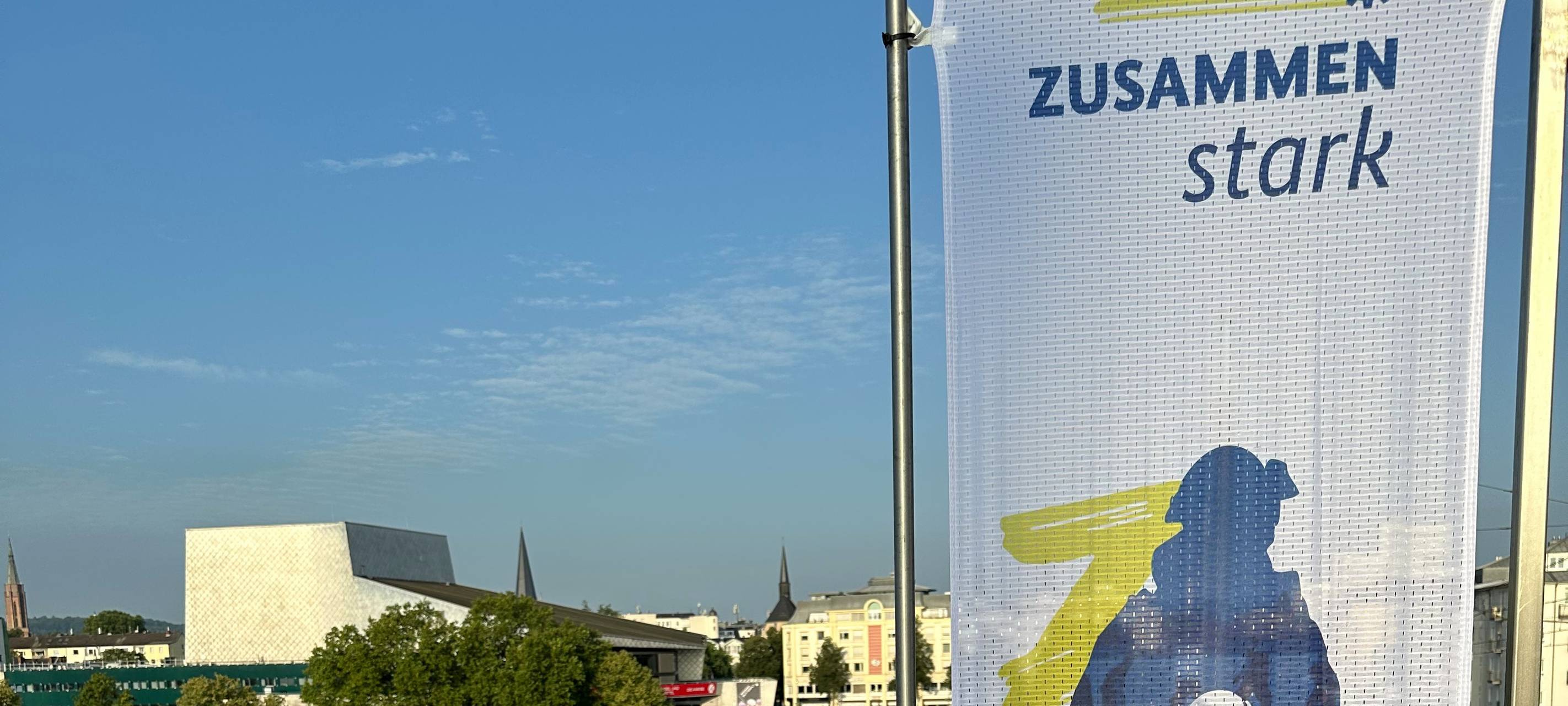 Zum THW-Jubiläum: Bonn wird blau