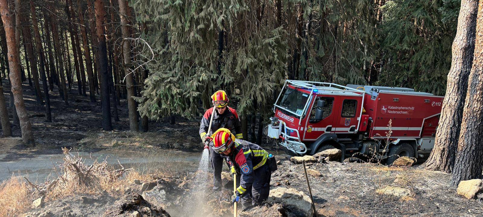 Feuerwehrleute aus Bonn und Königswinter: neuer Einsatzort in Spanien